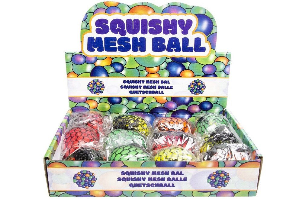 LG Designs Softball Antistressball, Ball, Bälle, Knautschball, Kinderball / QUETSCHBALL (8-St), Motorikspiel, Squishy, Mesh, Einhorn, Mitgebsel, Kindergeburtstag Bild 2