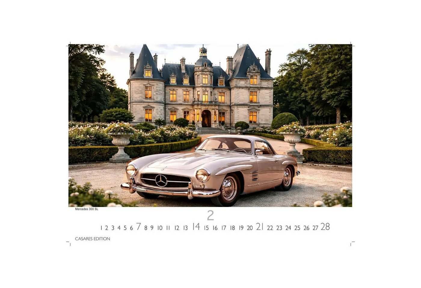 Wandkalender Mercedes Classic Cars Kalender 2027 - Wandkalender, Fotokalender... Bild 2