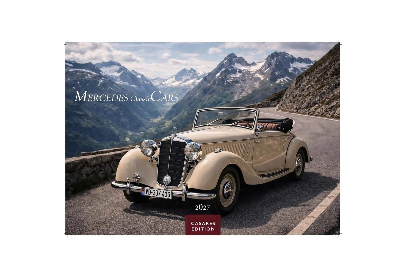 Wandkalender Mercedes Classic Cars Kalender 2027 - Wandkalender, Fotokalender... Bild 3