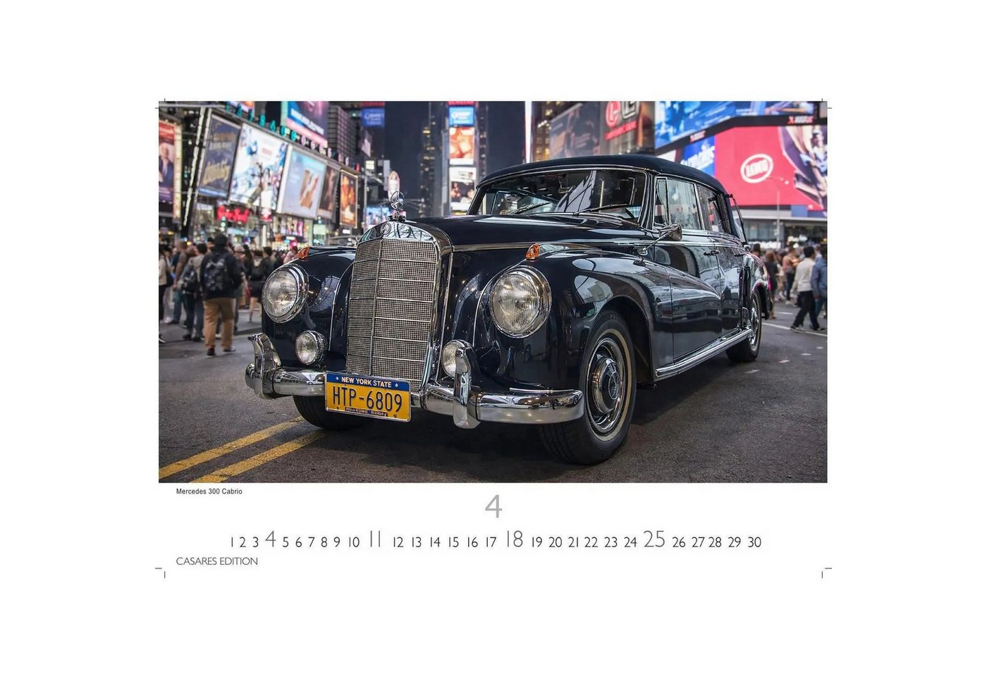 Wandkalender Mercedes Classic Cars Kalender 2027 - Wandkalender, Fotokalender... Bild 5