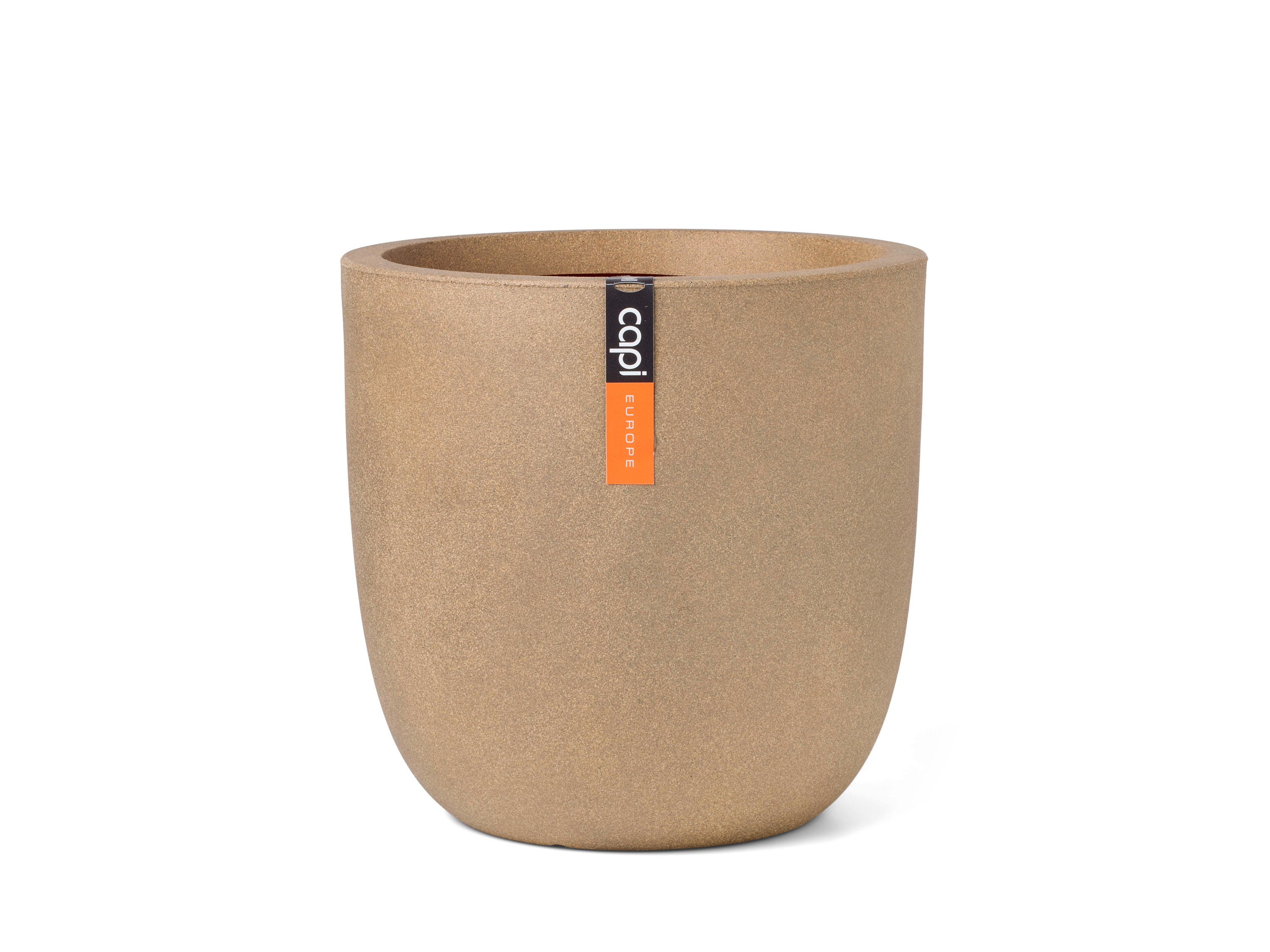 CAPI EUROPE Blumentopf »Smooth«, kugelförmig (35 x 34 cm, Beige) Bild 2