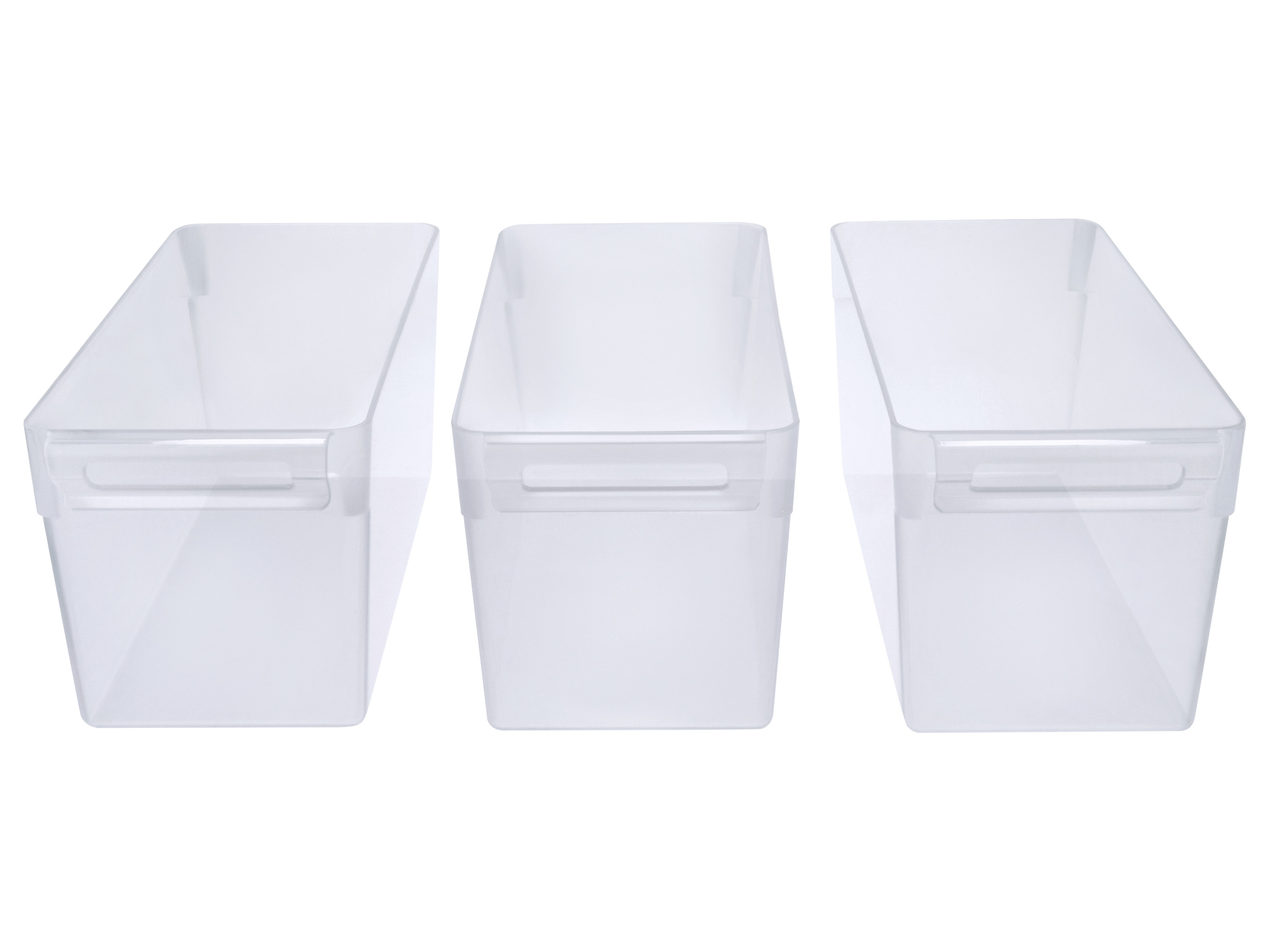 SILVERCREST® Kühlschrank-Organizer ohne Deckel, 3er Set, 5 L Bild 3