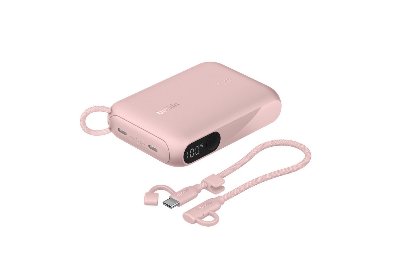 Belkin Bpb027hqpk Powerbank 10000 Mah Pink Bild 3