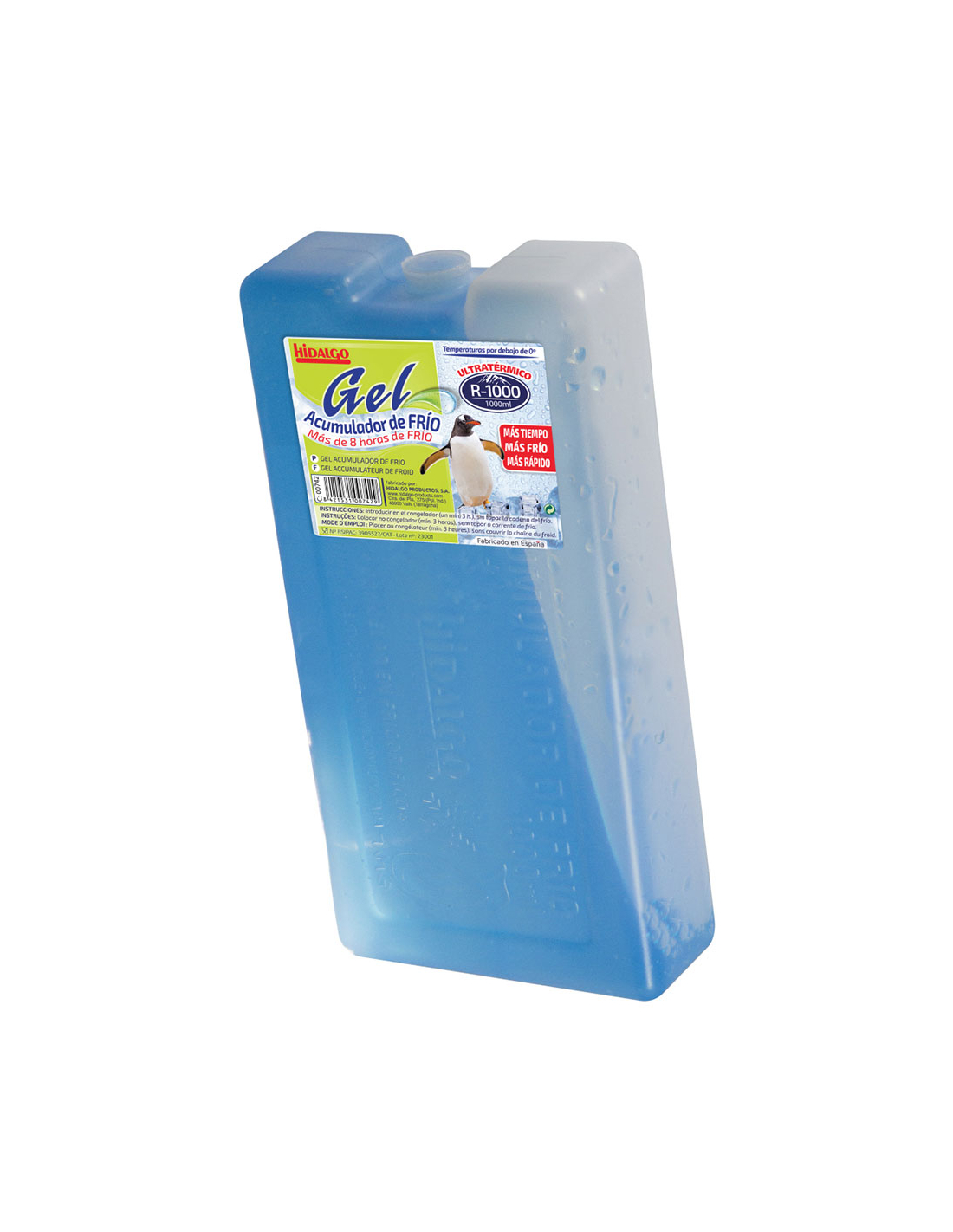 Accumulateur Froid Gel R1000 Maintien Au Froid Longue Durée - Hidalgo