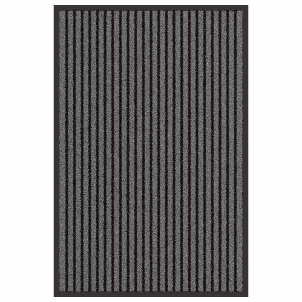 Maison Exclusive - Fußmatte Schwarz 60 X 90 Cm Polypropylen