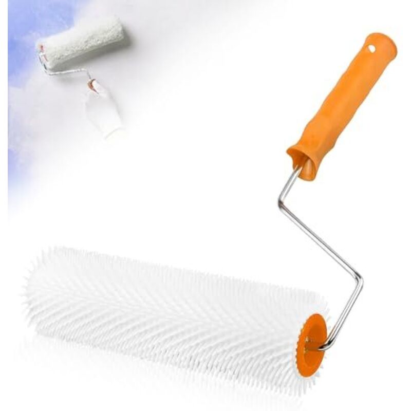23 Cm Lange Nagelwalze Zur Bodennivellierung, Belüftungswalze, Nagellänge: 14 Mm, Kunststoff-belüftungswalze, Nagelwalze, Manuelle Nagelwalze