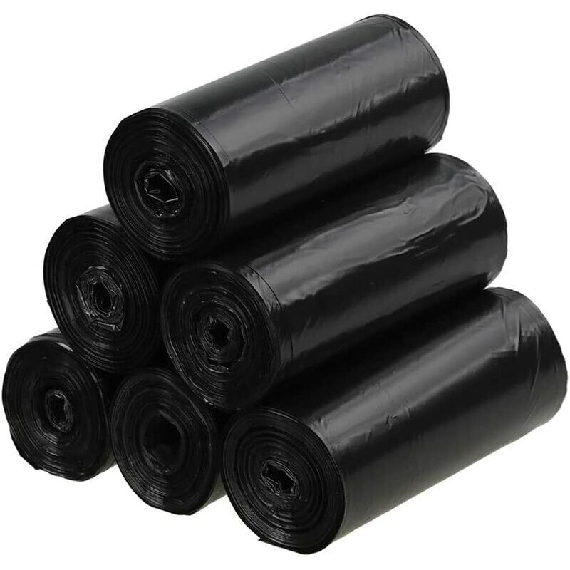 Packung Mit 150 Schwarzen 40-liter-plastikmüllsäcken