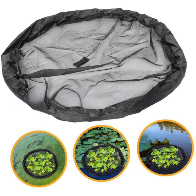 Isola Flora Rundes Schwimmnetz Für Teiche – 45 Cm, Feinmaschig, Für Garten, Fischteich Und Als Dekoration