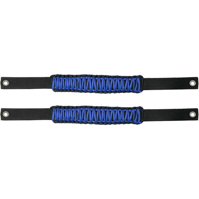 Set Mit 2 Ersatz-paracord-griffen Für Jeep Bronco – Hochwertiges Polyester, Metallschnalle – Hohe Zugfestigkeit Von 158,8 Kg (330 Lb) – Einfache Montage