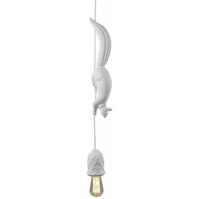 Moderne Led-pendelleuchte Aus Kunstharz Im Nordischen Stil In Eichhörnchenform, Ideal Zur Dekoration Von Kinderzimmern.
