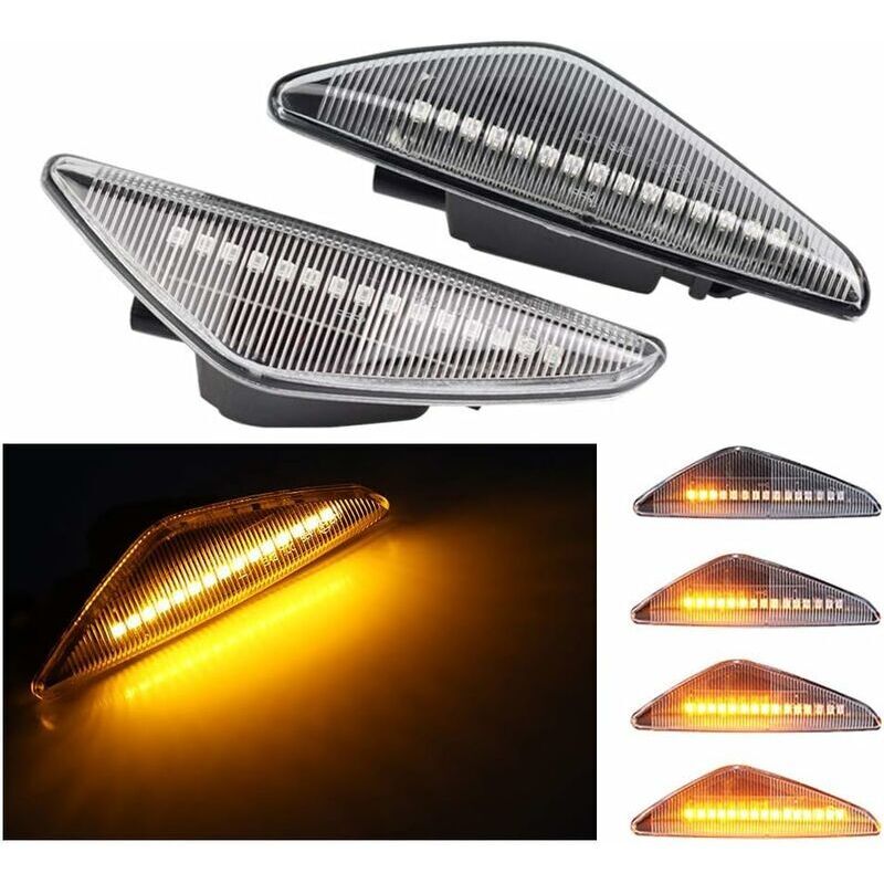 Dynamische Led-seitenmarkierungsleuchte Für Bmw X3 F25 X5 E70 X6 E71 E72 (weiß)