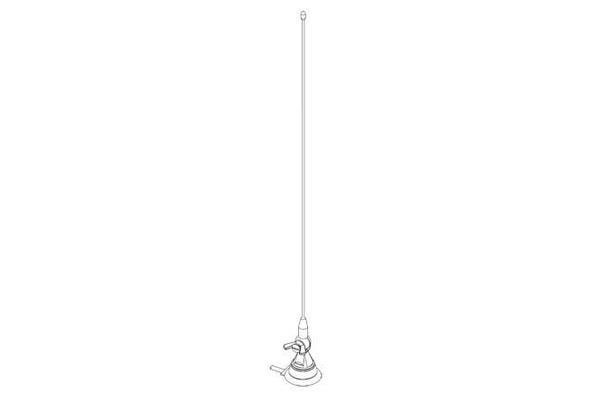 Mobilfunkantenne 138-174mhz 1/4 Televes