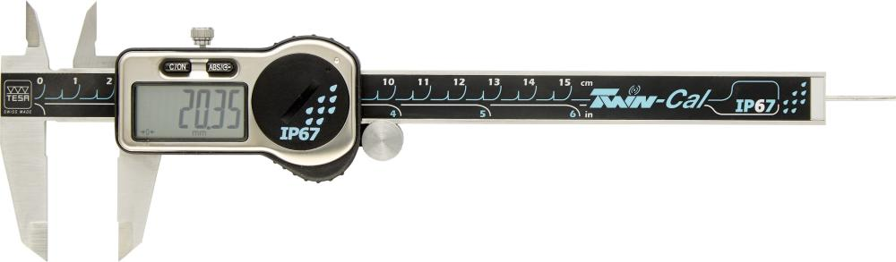 Messschieber Elektron.300mm Zw. 0.01mm Twin-cal Ip