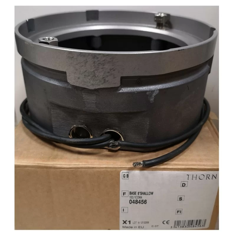 Thorn 048456 8" Flache Basis 100/1 Anschluss Für Bodenmarkierungsleuchten