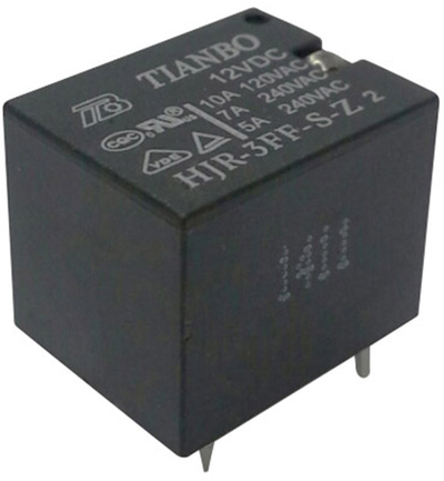 Pcb Relais Tianbo Electronics Hjr-3ff-s-z 12v Strom 15a