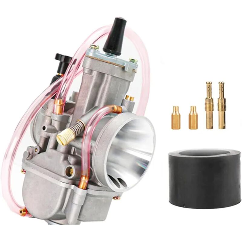 Pwk 21-mm-motorradvergaser Mit Power Jet, Kompatibel Mit 2-takt- Und 4-takt-motorrädern. Kompatibel Mit Yamaha Koso Atv, Quad Und Utv.