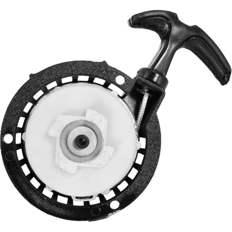 Seilzugstarter Aus Aluminiumlegierung Für 47ccm Und 49ccm Mini-moto-quads, Nylon-mini-starter Mit Leichtem Zugmechanismus, Schwarz
