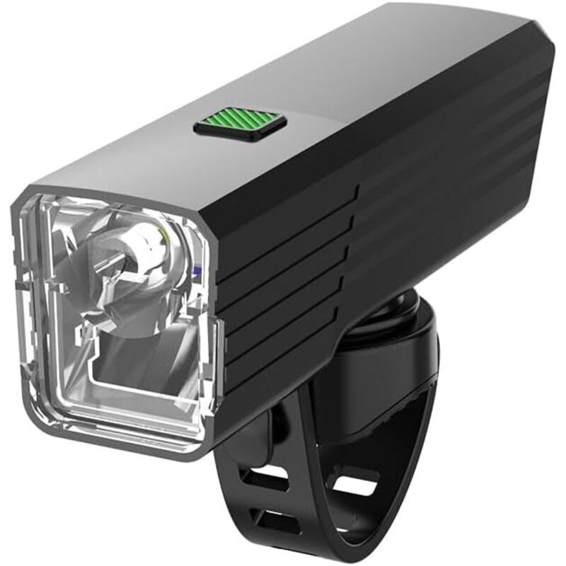 Fahrradbeleuchtung, Wiederaufladbare Led-fahrradlampe Mit Usb-anschluss, Zwei Leuchtmodi (fern- Und Abblendlicht), Superhelle Fahrradbeleuchtung Für Nachtfahrten, Fahrradscheinwerfer Mit Zwei Lampen