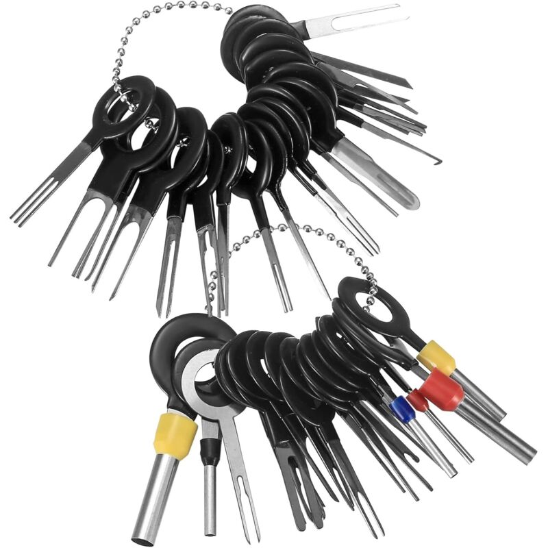 Werkzeug Zum Öffnen Von Fahrzeugen, Werkzeugset Zum Entfernen Von Kfz-anschlüssen, Werkzeugset Zum Entfernen Von Kfz-kabelsteckern, Auszieherset Für Crimp-steckverbinder In Der Kfz-elektrik (41-teilig