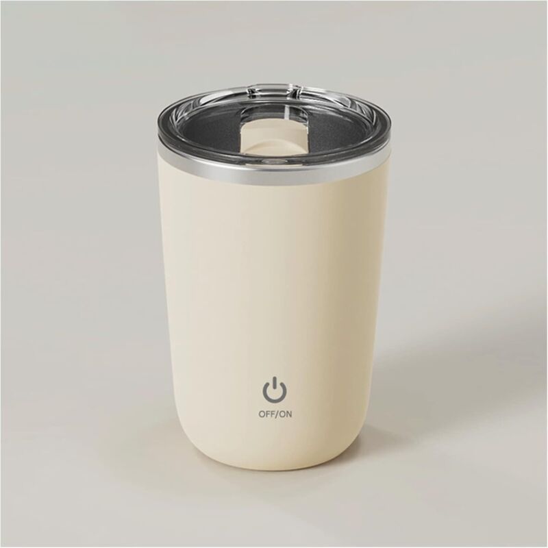 Isolierbecher Mit Deckel, 380 Ml, Bpa-frei, Ideal Für Unterwegs, Weißer Isolierbecher Für Unterwegs
