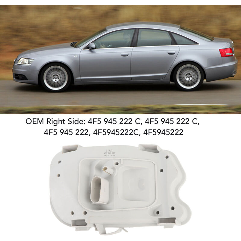 Support De Phare Arrière Pour Audi A6 C6 4f (2005-2008) - Côté Droit, Étanche
