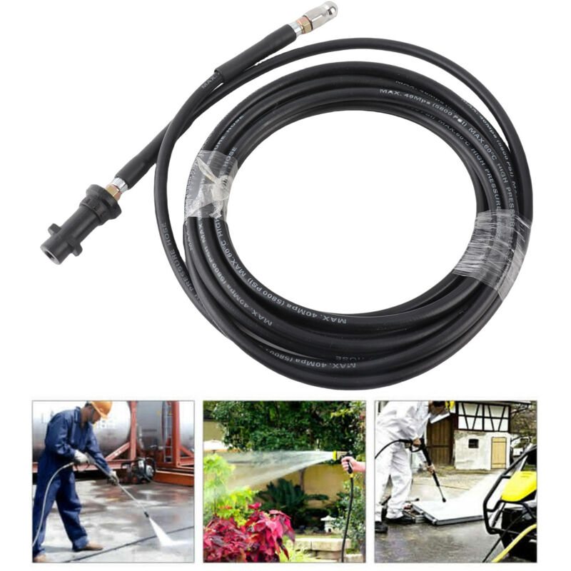 Flexible Haute Pression Nettoyeur Tuyau D'Évacuation Pour Karcher Séries K, 6 Mètres