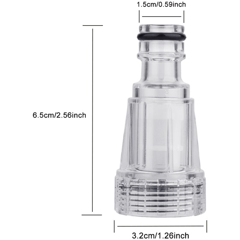 Filtre À Eau Universel Pour Laveuse Haute Pression - Connecteur Rapide - Lot De 3 Pièces
