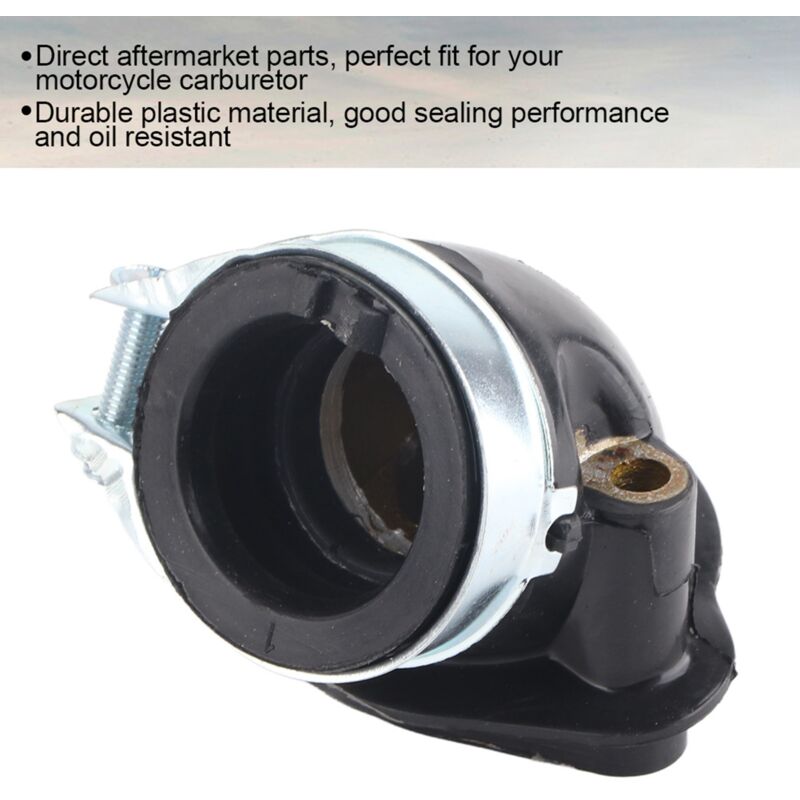Joint De Raccord De Prise D'Air De Carburateur Pour Moteur Gy6 125cc 150cc - Pièce De Rechange Compatible - Manifold Intake Boot En Plastique Métallique - Joint Carburateur