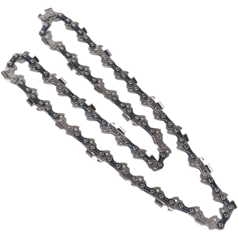 Chaîne De Tronçonneuse De Remplacement 3/8" Lp .043 50dl Pour Guide De 14 Pouces (type Fin Demi-ciseau, 50 Maillons, Acier)