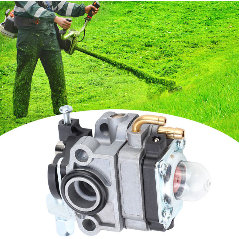 Carburateur Pour Tondeuse À Gazon Et Coupe-bordures - Pièce De Rechange Compatible Huasheng 139fa H119 26cc - Métal - Haute Précision (1 Pièce)