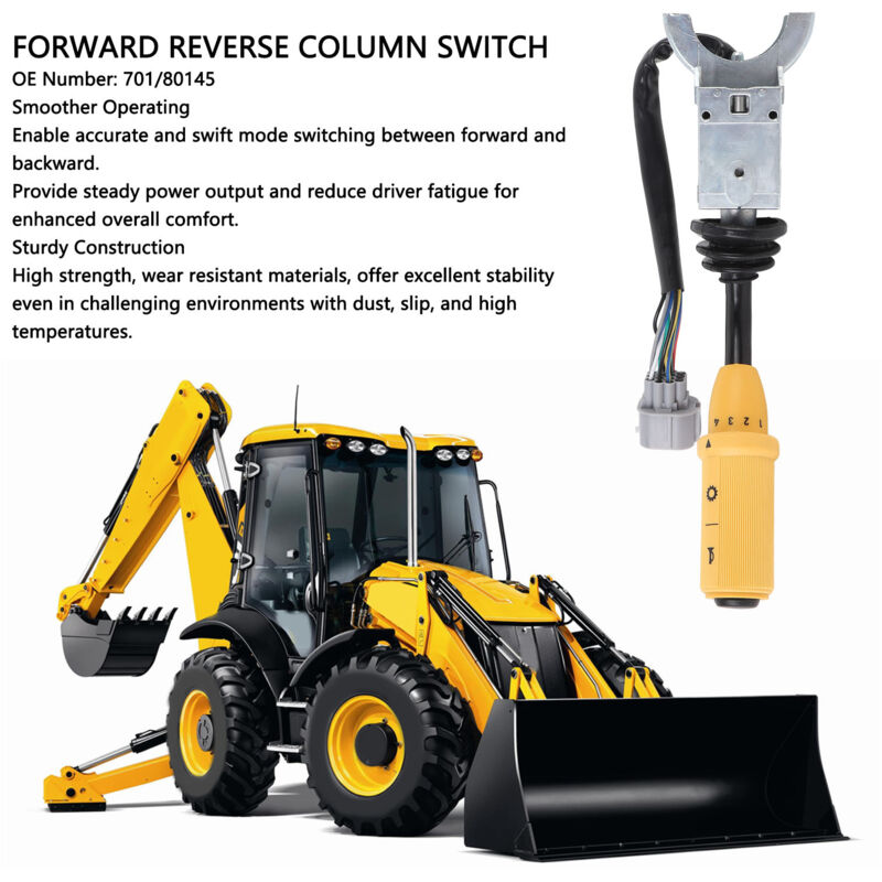 Commande Avant Arrière Colonne 701/80145 - Levier De Commutation Pour Jcb 3cx 4cx