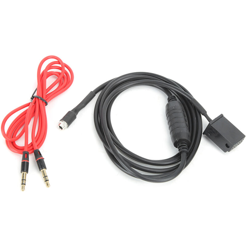 Câble Adaptateur Aux Voiture Pour Bmw Z4 E85, X3 E83, X5 E53, 5 E39/e60/e61, 6 E63/e64 - Connexion Femelle Jack 3.5mm
