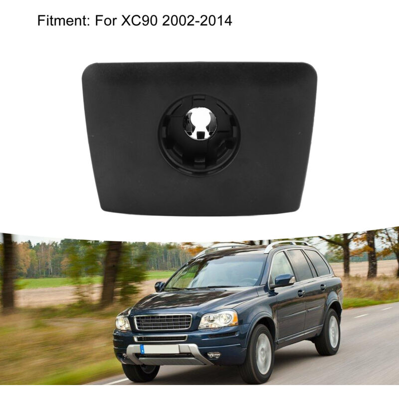 Poignée De Serrure De Boîte À Gants 30643013 Abs Pour Volvo Xc90 2002-2014, Noire, 1 Pièce