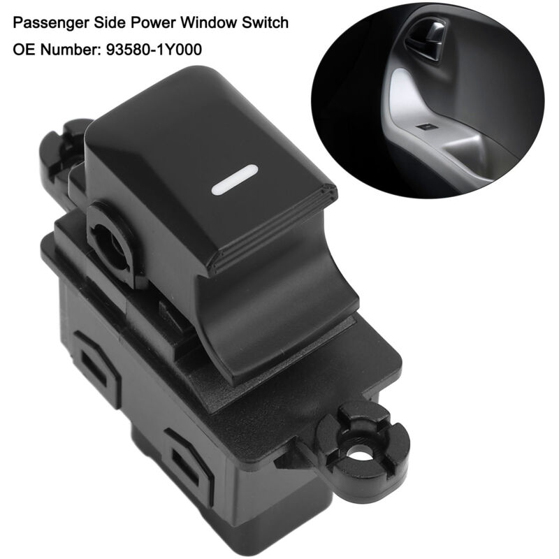 Commande De Vitre Électrique 93580‑1y000 Côté Passager Pour Kia Picanto 2012-2017