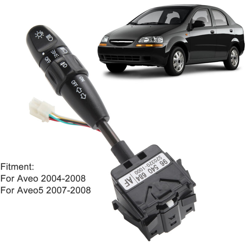 Commutateur De Clignotant Aveo 96540684 - Interrupteur Résistant Haute Température Pour Chevrolet Aveo/aveo5 2004-2008