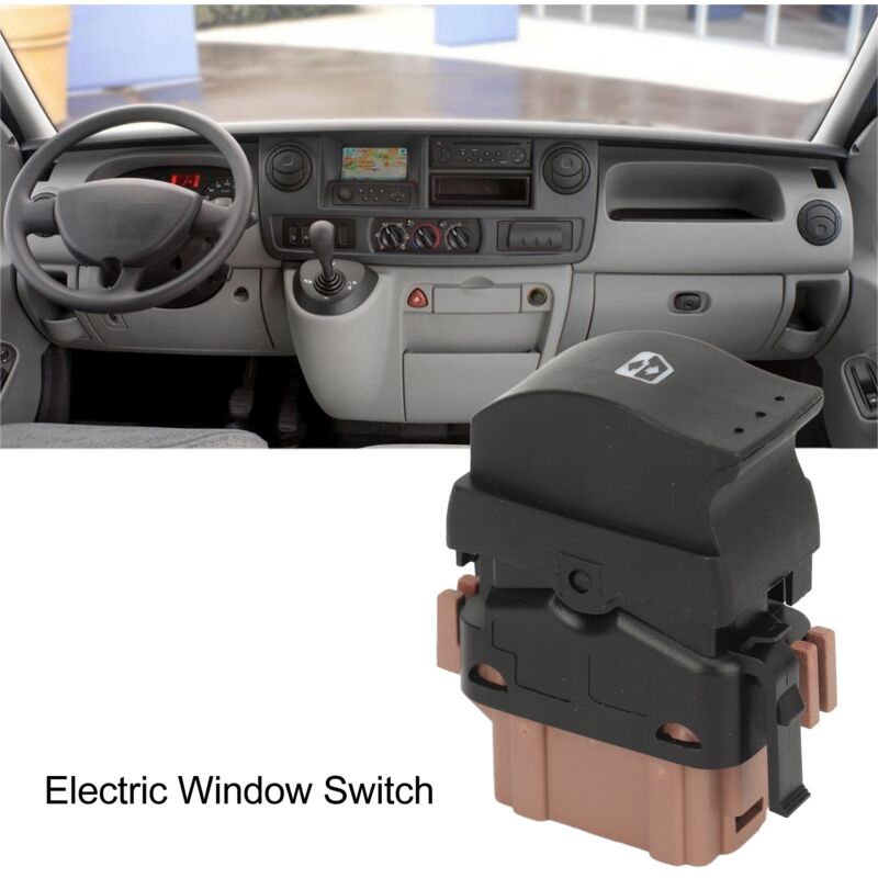 Commutateur Électrique De Vitre Avant Droit Master 2003-2010 8200057321 - Sensibilité Améliorée & Installation Facile