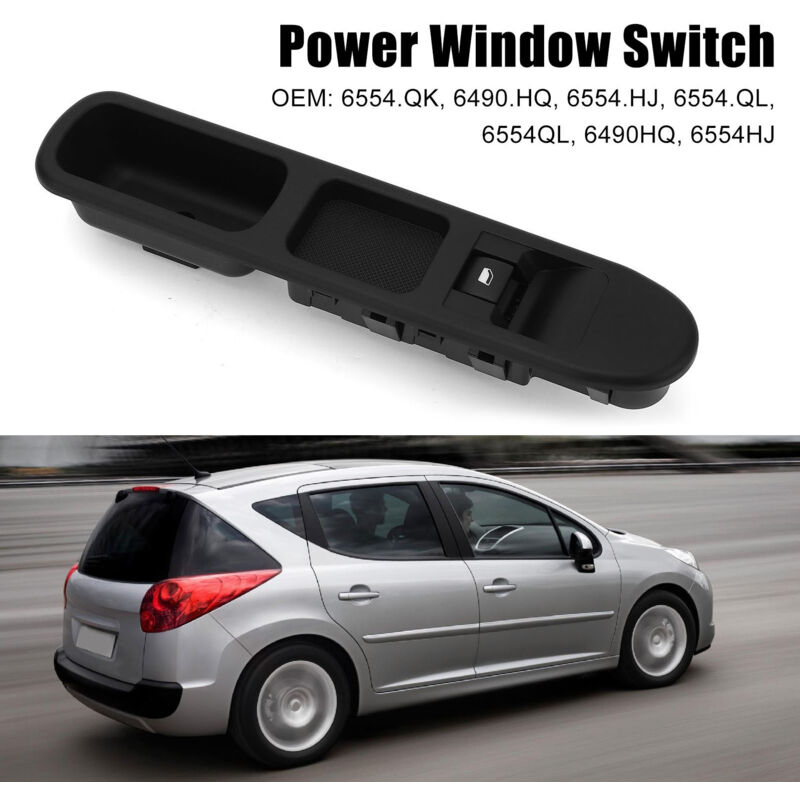 Interrupteur De Vitre Électrique 6554.hj Pour Peugeot 207, Cc, Sw, Van - Commande De Lève-vitre Rapide Et Sensible