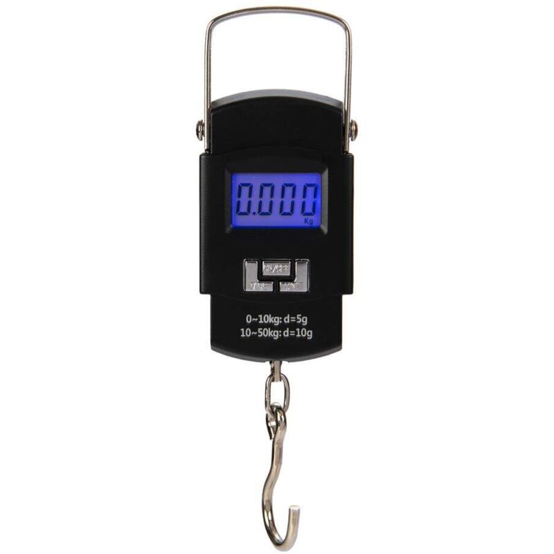50-kg-gepäckwaage, Tragbare Digitale Angelwaage, Angelwaage
