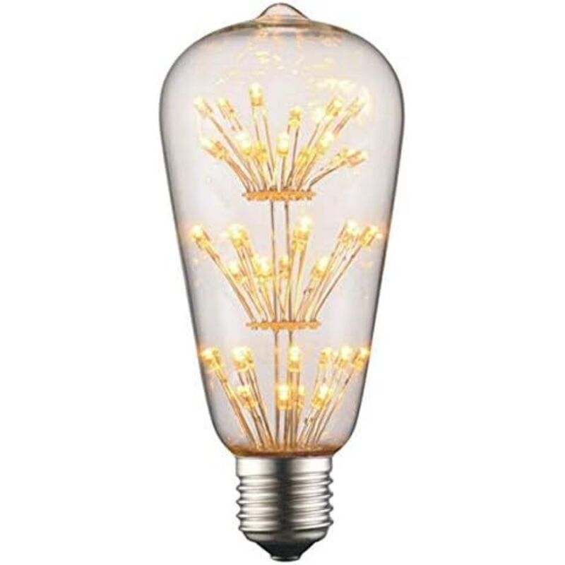 Starry St64 3w Led-filamentlampe, Klassische Kugelform