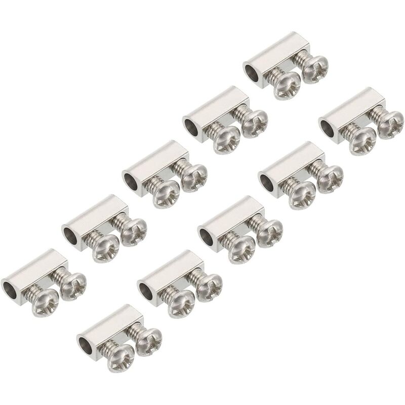 10x4x5mm Drahtseilklemmen