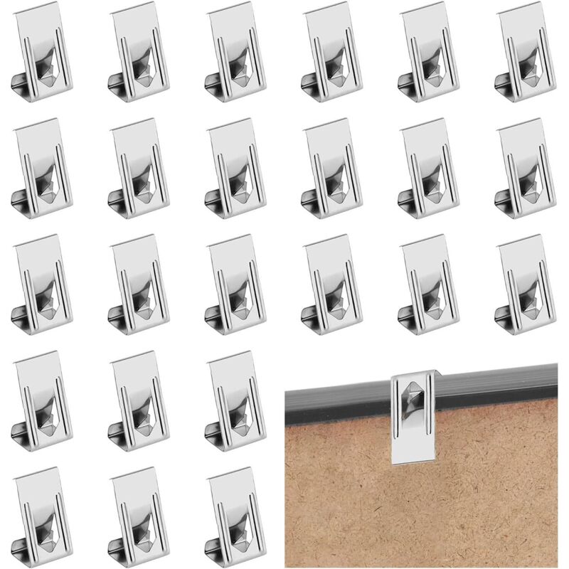 100 Stück Bilderrahmenclips