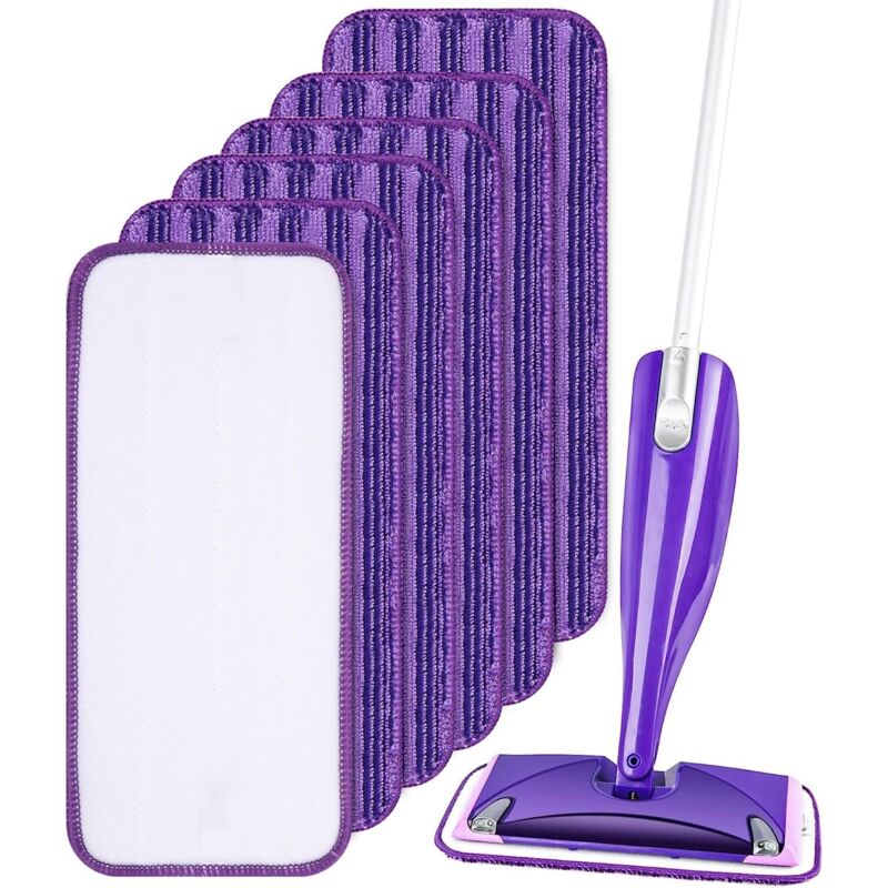 6er-pack Wiederverwendbare Tücher Für Swiffer Wetjet, 30 X 14 Cm