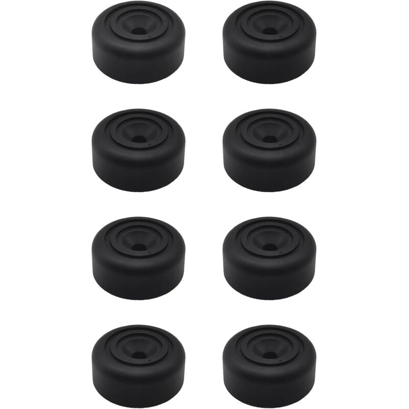 8 Runde Möbelfüße Ø 33 X H 13 Mm, Kunststoff-schrankfüße, Möbelfüße, Sofafüße