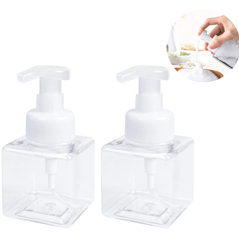 2-teiliger Schaumseifenspender, 250 Ml Leere Pumpflasche (8