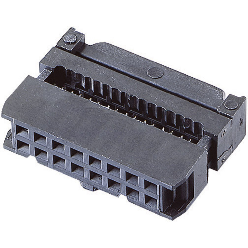 Tru Components - 1580956 Pfosten-steckverbinder Mit Zugentlastung Rastermaß: 2.54 Mm Polzahl Gesamt: 2