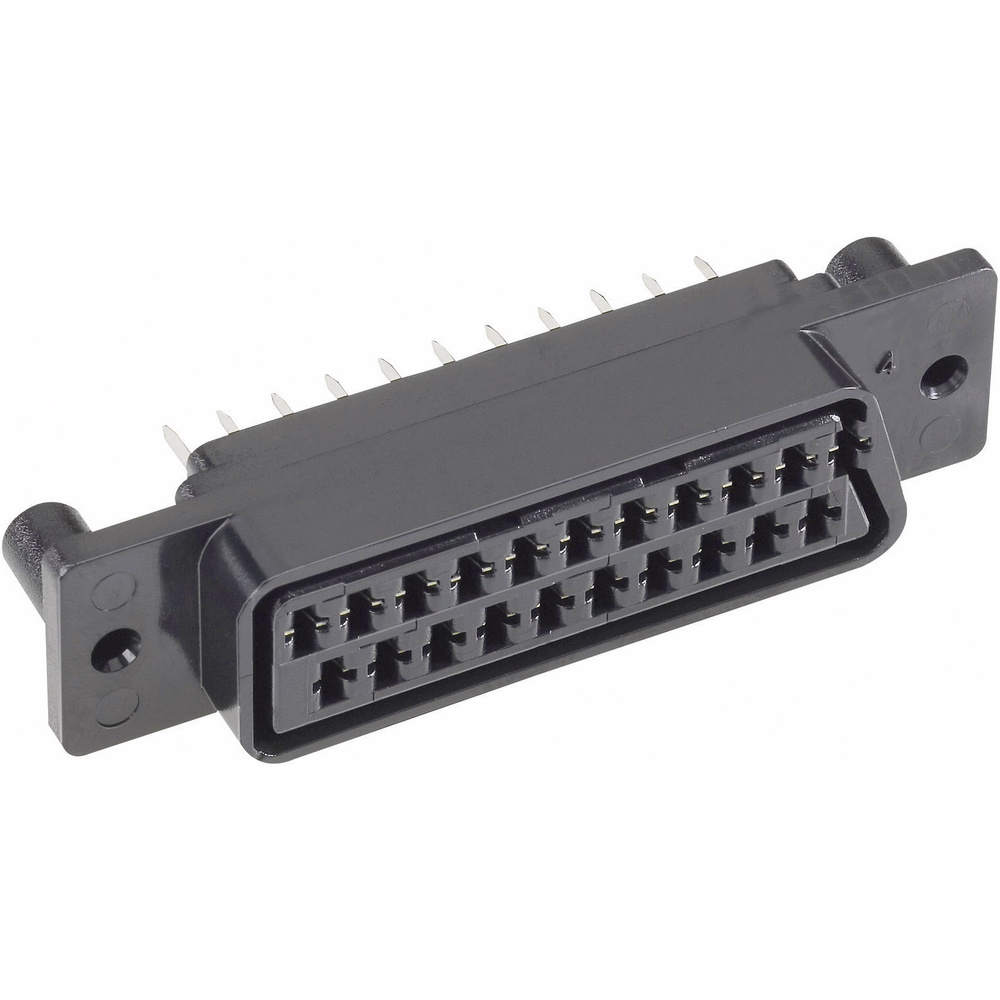 Tru Components 1578891 Scart-steckverbinder Buchse, Einbau Vertikal Schwarz 1 St.
