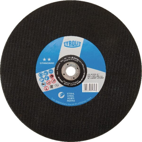 Tr.sch.stan.stahl 350x4x25,4 Tyrolit 384758