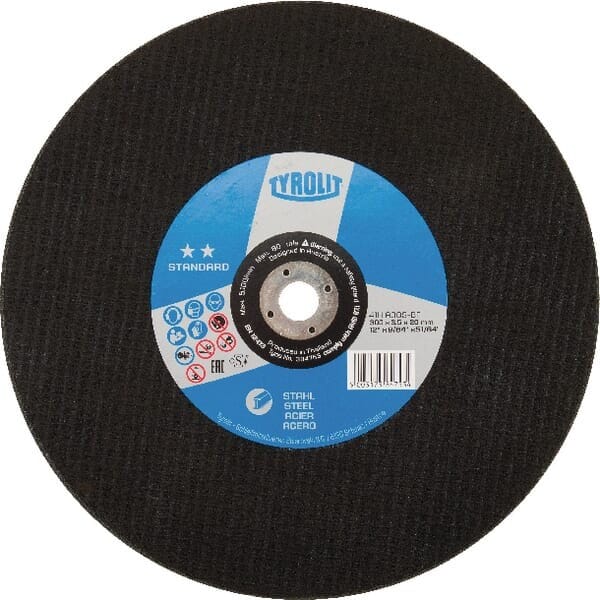 Tr.sch.stan.stahl 350x4x25,4 Tyrolit 384758