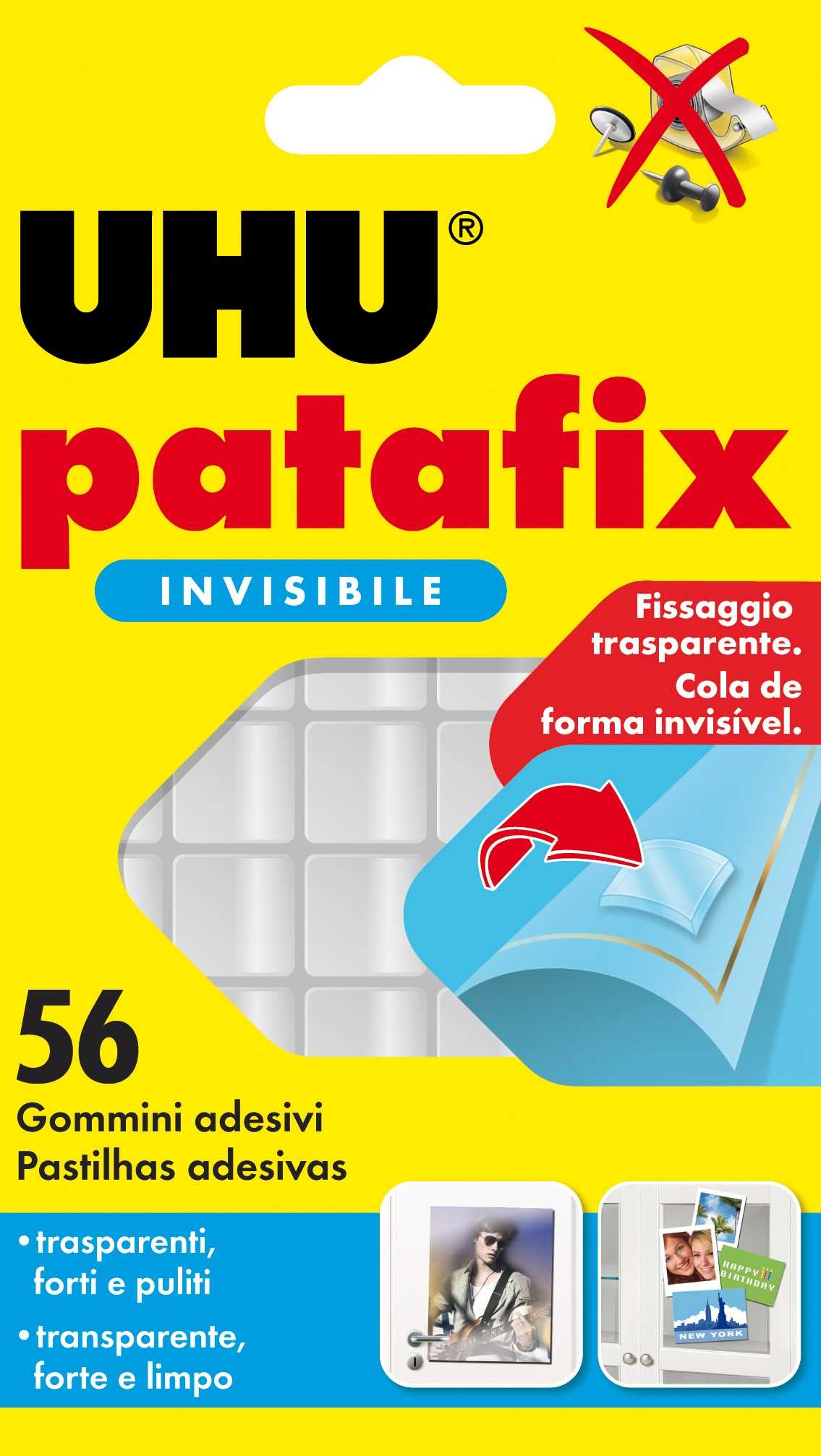 Uhu Patafix Invisibile Montagepad