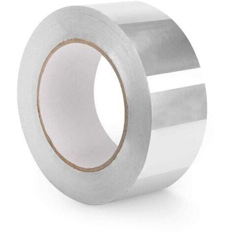 Aluminium-klebeband - Professionelles Wärmedämmband - 5 Cm X 50 M - Hochtemperatur-aluminium-klebeband-reparaturrolle - Zum Abdichten Von Lüftungsanlagen Und Klimaanlagen.